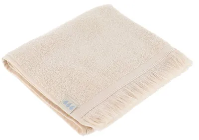 Produktbild von Handtuch 50x90 cm aus 100% baumwolle mit fransen - natürlich - Tendance