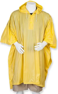 Produktbild von Splashmacs SC010 | Regenponcho - Farbe: Yellow - Größe: One Size