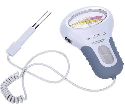 Produktbild von Famanu Wasserqualitäts Tester pH und Chlorniveau - Tragbar 2 in 1 für Schwimmbad, Spa, Trinkwasser