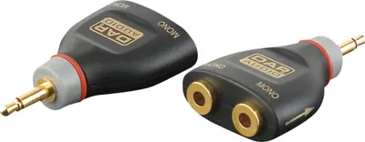 Produktbild von DAP XGA40 - mini-jack/M to 2 x mini-jack/F - incl. 2 x 10 kilo-Ohm resistors Inkl. 2 x 10 kOhm Widerstände