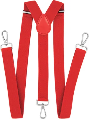 Produktbild von axy Hosenträger Herren Hosenträger 3 robusten Karabiner Verschluss 2,5 cm breit Y-Form verstellbar und elastisch 120cm Lang