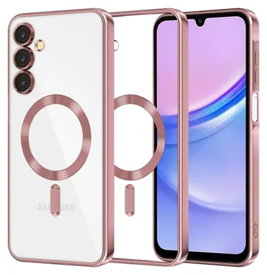 Obrázok produktu pre Techsuit Luxury Crystal MagSafe – puzdro na Samsung Galaxy A15 4G / A15 5G – ružový