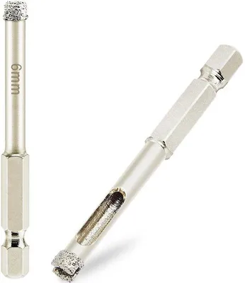 Produktbild von Famanu Diamantbohrer 1/4 Zoll für Fliesen und Glas - Set von 2