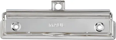 Produktbild von Maul - Papierklemme Maul Klammer Klemme Stahl 120 mm Silber | Versiegeln Sie ein 10 Stück