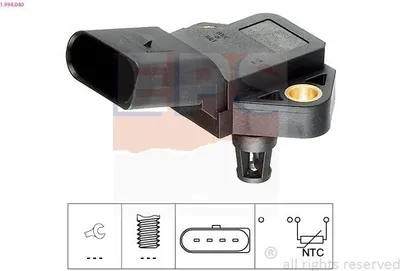 Produktbild von EPS Ansauglufttemperatursensor 1.994.040 für VW Polo Schrägheck (6R1, 6C1)