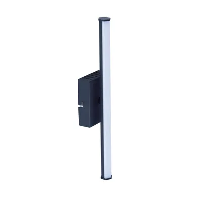Produktbild von ZMH Wandleuchte Innen Wandlampe LED Modern Wand Lampe Schwarz 6W Wandbeleuchtung Flur Beleuchtung Wellen Design 3000K Warmweiß Licht Wandlicht