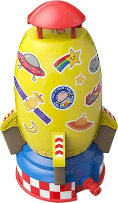 Obrázek produktu pro Raketomet hračka venkovní raketa vodní tlakový zvedák postřikovač hračka zábavné interakce v zahradě trávník vodní sprej hračka pro děti