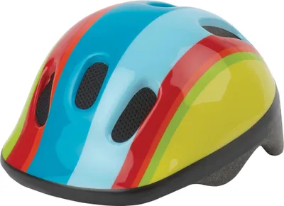 Zdjęcie produktu dla Kask rowerowy dla dzieci Polisport, rozmiar 44/48 cm, kolor tęczowy