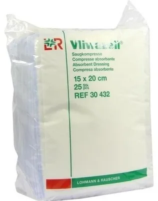Produktbild von VLIWAZELL Saugkompressen unsteril 15x20 cm