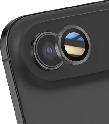 Image de Avizar, protection de l'objectif de l'iPhone Air avec cadre renforcé, noir