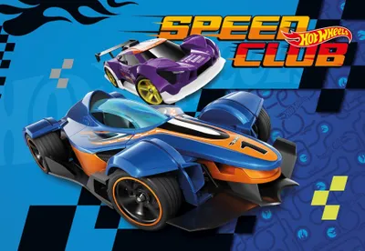 Produktbild von Podkład szkolny na biurko Hot Wheels 55x38cm