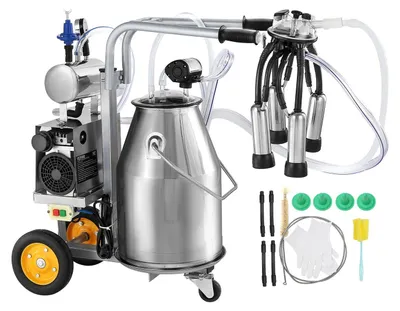 Produktbild von Melkmaschine - Elektrisches Melksystem - Melkgerät für Ziegen - Melkgerät für Kühe - Melksystem