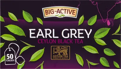 Obrázok produktu pre Čierny čaj Earl Grey, 50 čajových vrecúšok