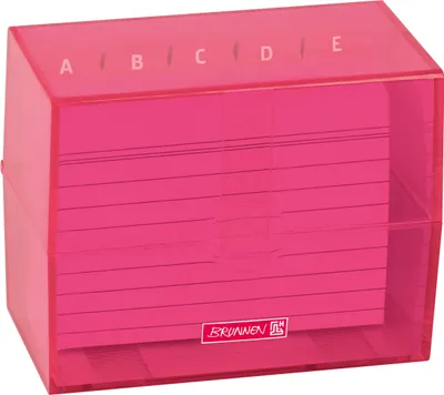 Produktbild von BRUNNEN 102057025 Karteibox A7 m.KK tulip