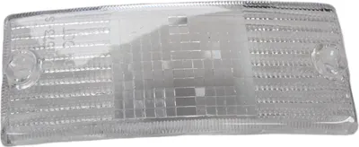 Obrázok produktu pre Sklenená krytka smeroviek Vespa, Triom, predná, ľavá, biela, 1968960001
