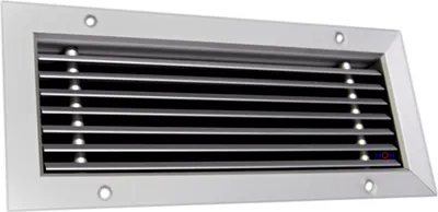 Produktbild von Lüftungsgitter LG-2208 RAA Lamellengitter Alu 260 x 115mm  Abluft Zuluftgittter