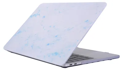 Produktbild von Mobigear Marble Schutzhülle für MacBook Pro 15 Zoll (2016-2019), Hartschalenhülle, Modell 34, passend für Modell A1707 / A1990