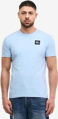 Image de T-shirt homme coupe normale WORMLEY Bleu/Noir L Lonsdale