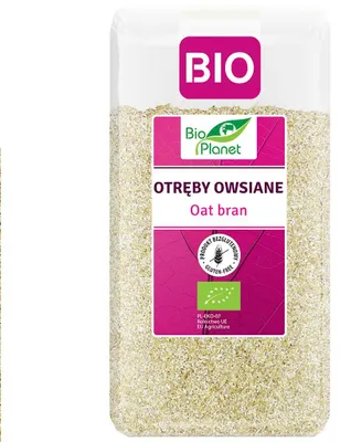 OTRĘBY OWSIANE BIO 300 g - BIO PLANET