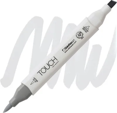 Image de Pinceau et ciseau double face TOUCH, CG0.5 Gris froid