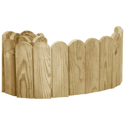 Produktbild von vidaXL Beeteinfassungen 2 Stk. 120 cm Imprägniertes Kiefernholz