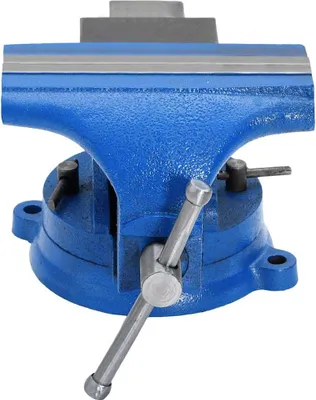 Obrázek produktu pro vidaXL Svěrák modrý 150 mm litina