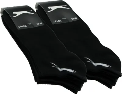Immagine prodotto di Slazenger 6 paia di calzini sneaker uomo altezza caviglia cotone bianco43-46
