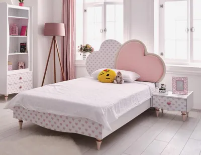 Produktbild von Luxus Betten Kinderbett Kinderzimmer Bett Kinderbett Möbel Holz Weiß Neu