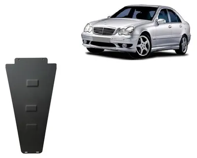 Immagine prodotto di Protezione inferiore in acciaio per trasmissioni automatiche della marca Mercedes, modello Classe C (W203), dal 2000 al 2007