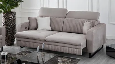 Image de Meubles design 3 places dans le salon Canapé Coussin Canapés Trois places