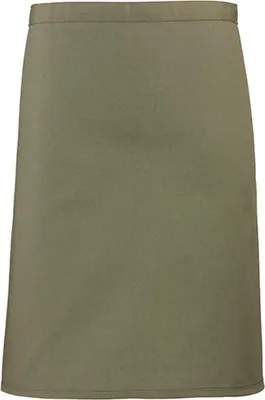 Produktbild von Premier Workwear PR151 | Bistroschürze - 70 x 50 cm - Hauswäsche: bis 60 °C - Farbe: Olive (ca. Pantone 378) - Größe: 70 x 50 cm
