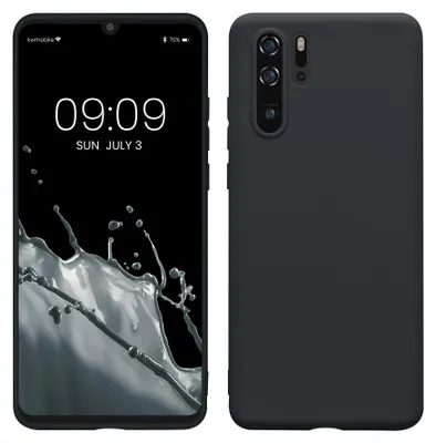 Produktbild von kwmobile Handyhülle für Huawei P30 Pro Hülle - TPU Case - Kabelloses Laden - Schutzhülle Cover in Heidelbeerblau