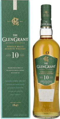 Image de Glen Grant 10 Years Old Single Malt 40% Vol. 0,7l en boîte cadeau