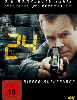 Produktbild von 24 - Complete Box  [49 DVDs]