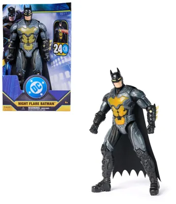 Produktbild von DC Comics Batman – 30 cm Batman Actionfigur mit Licht und Sound, 4 Jahr(e), Schwarz