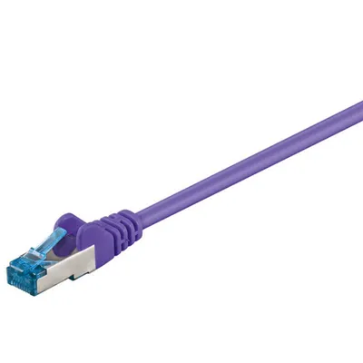 Obrázok produktu pre Patch kábel CAT 6A, S/FTP (PiMF), fialový