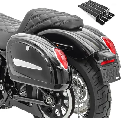 Obrázek produktu pro Boční kufřík chopperu Michigan 18 l + montážní sada