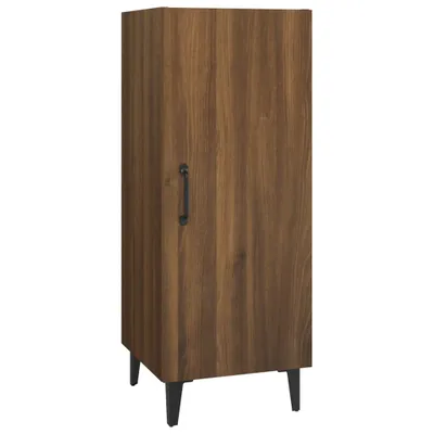 Produktbild von Sideboard Braun Eichen-Optik 34,5x34x90 cm Holzwerkstoff