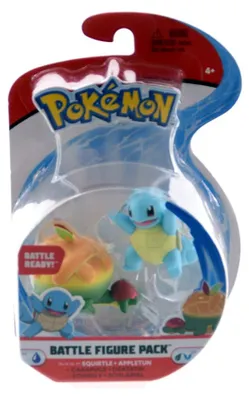 Immagine prodotto di Figure di Pokémon Battle Wave 9 (da 5 a 8 cm) Schiggy + Schlapfel