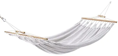 Produktbild von Chico Doppel-Stabhängematte wetterfest beige Hängematte