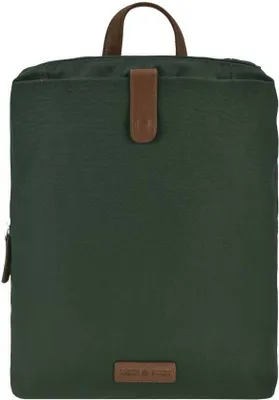 Zdjęcie produktu dla Greenburry plecak nylon 26x30cm "Eva" plecak miejski damski mały zielony