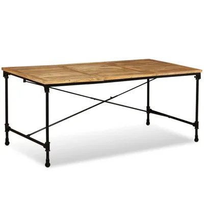 Immagine prodotto di vidaXL Tavolo da pranzo in legno massiccio di mango 180 cm