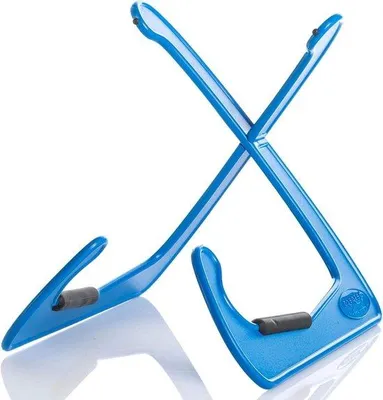 Immagine prodotto di Supporti per chitarre elettriche blu - XANADU con altezza regolabile