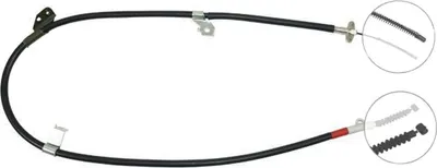 Produktbild von A.B.S. Handbremsseil Seilzug Feststellbremse für NISSAN ALMERA I Hatchback (N15) Hinten Links K15067