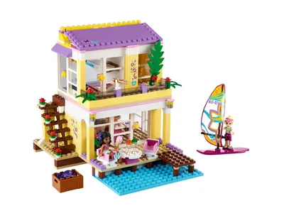 Produktbild von LEGO Friends Stephanies Strandhaus 41037