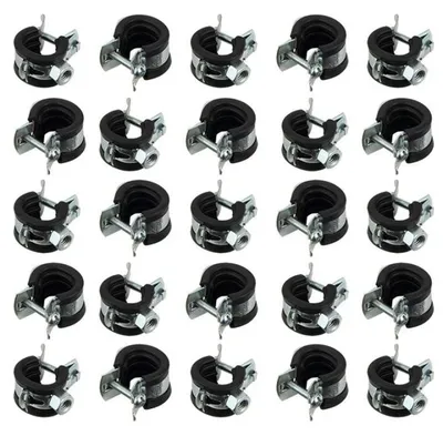 Produktbild von Rohrschelle 15 - 18 mm 3/8 Zoll M8 25 Stück
