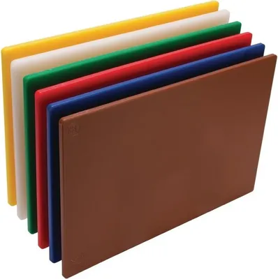 Produktbild von Hygiplas Standard Schneidebretter Set Mit Geringer Dichte (6 Stück)