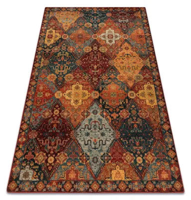 Image de Tapis en laine OMEGA Torino oriental - rubis rouge 170x235 cm
