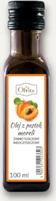Zdjęcie produktu dla Olej z pestek moreli 100 ml - OLVITA OLVITA
