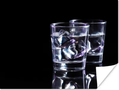 Produktbild von MuchoWow® Poster Alkohol - Gläser - Getränke 120x90 cm - Wandbild